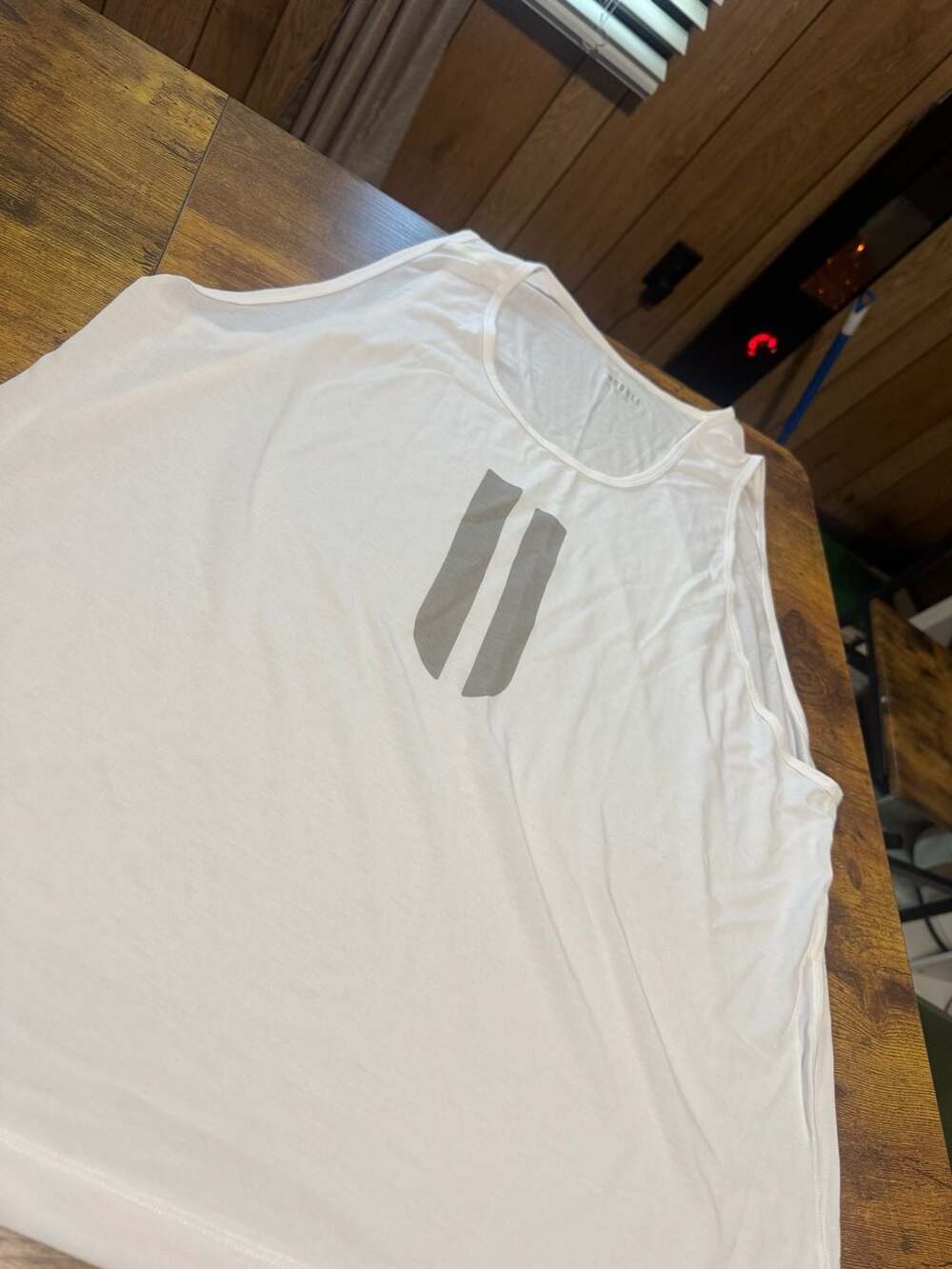 NOBULL Men's White U Tank Top Size XL